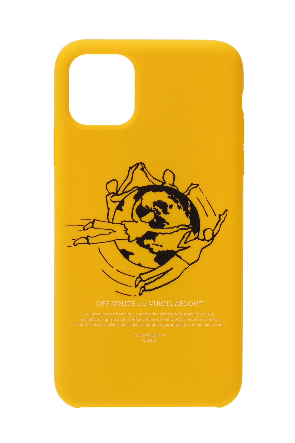 Yellow iPhone 11 Pro Max case Off-White - Vitkac GB